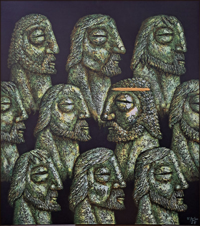 Návrat krále - akryl, 90x80